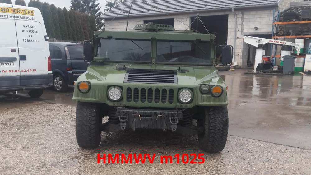 Réalisation Hummer vert face
