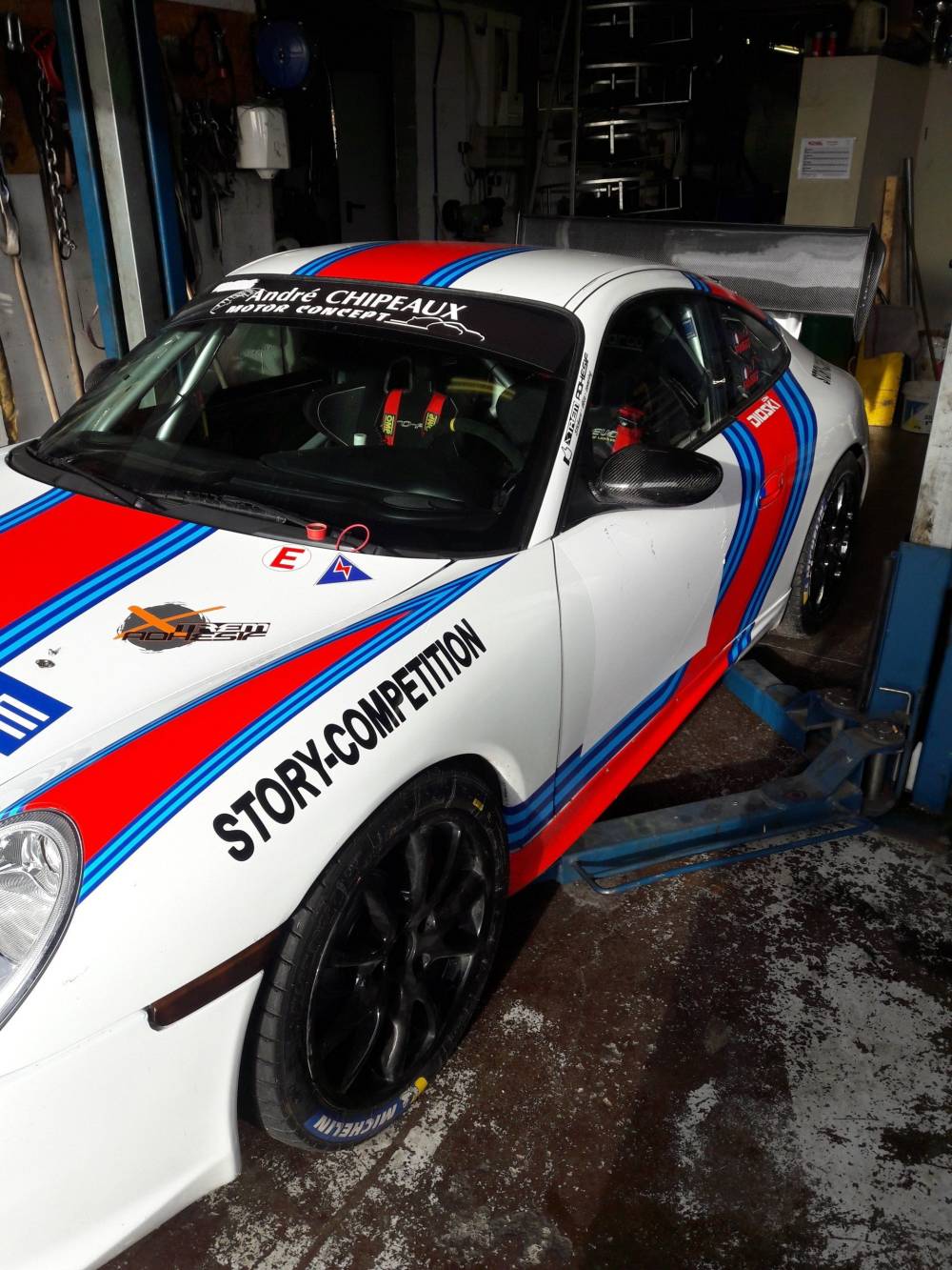 Réalisation porche course