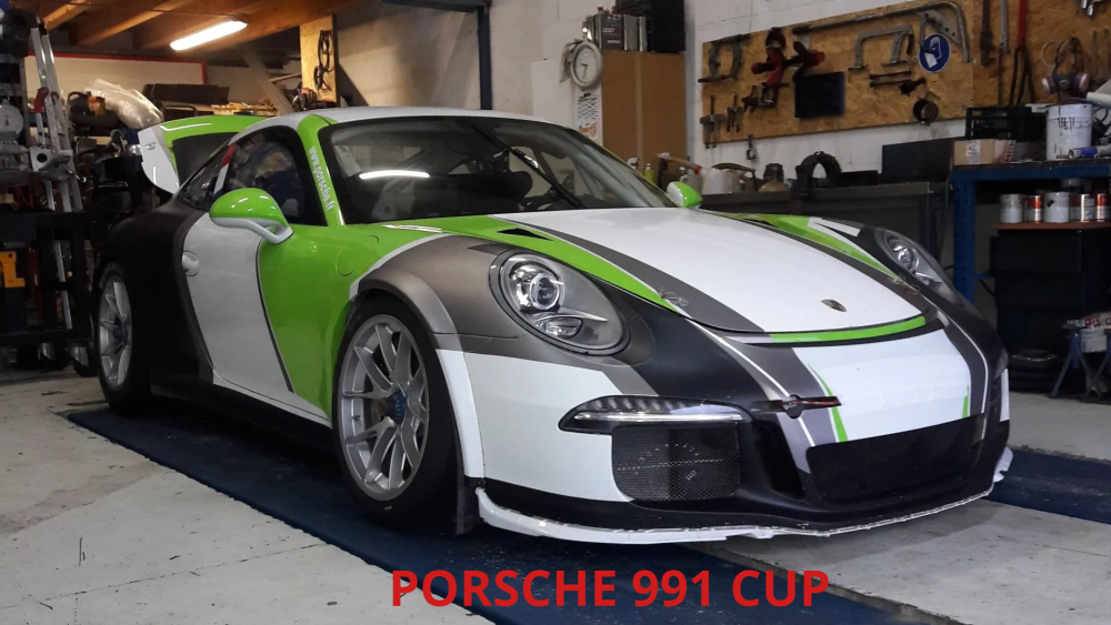 Réalisation porsche course