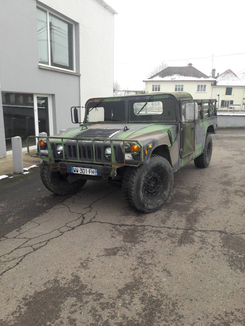 Réalisation hummer route